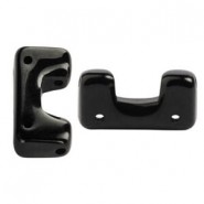 Les perles par Puca® Telos kralen Jet black 23980